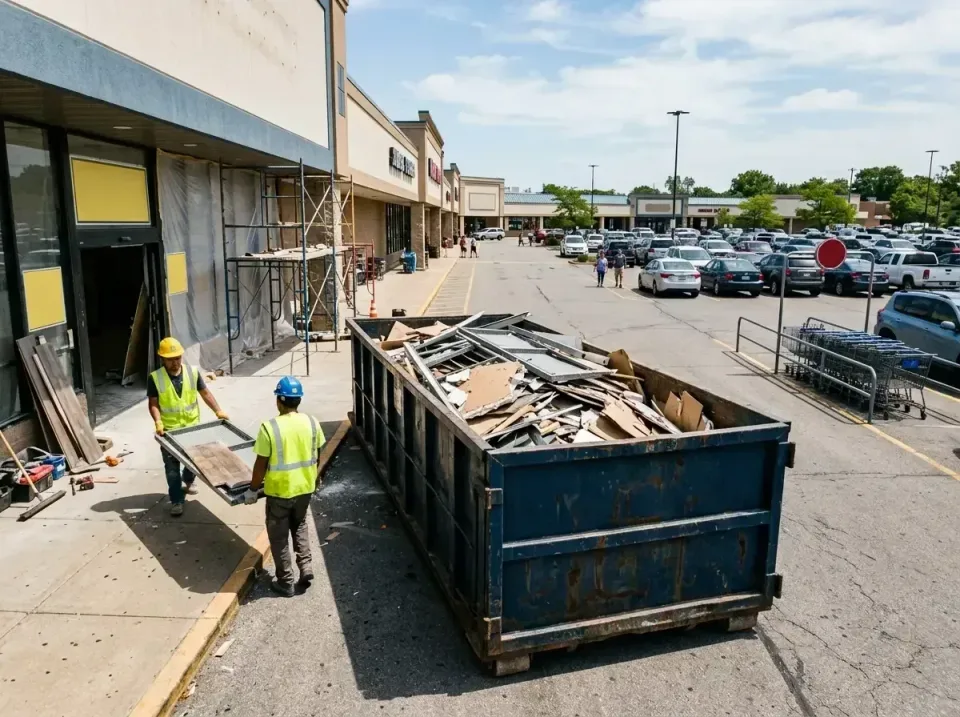 retail-store-renovation-debris-003 — frequently asked questions, Roll-off Dumpster Rentals in Hearne, TX